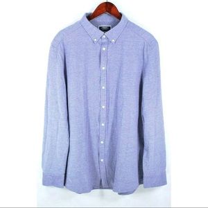 Charles Tyrwhitt Mens XL Blue Chambray Shirt